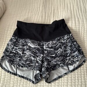 lululemon speed-up lined short 2”